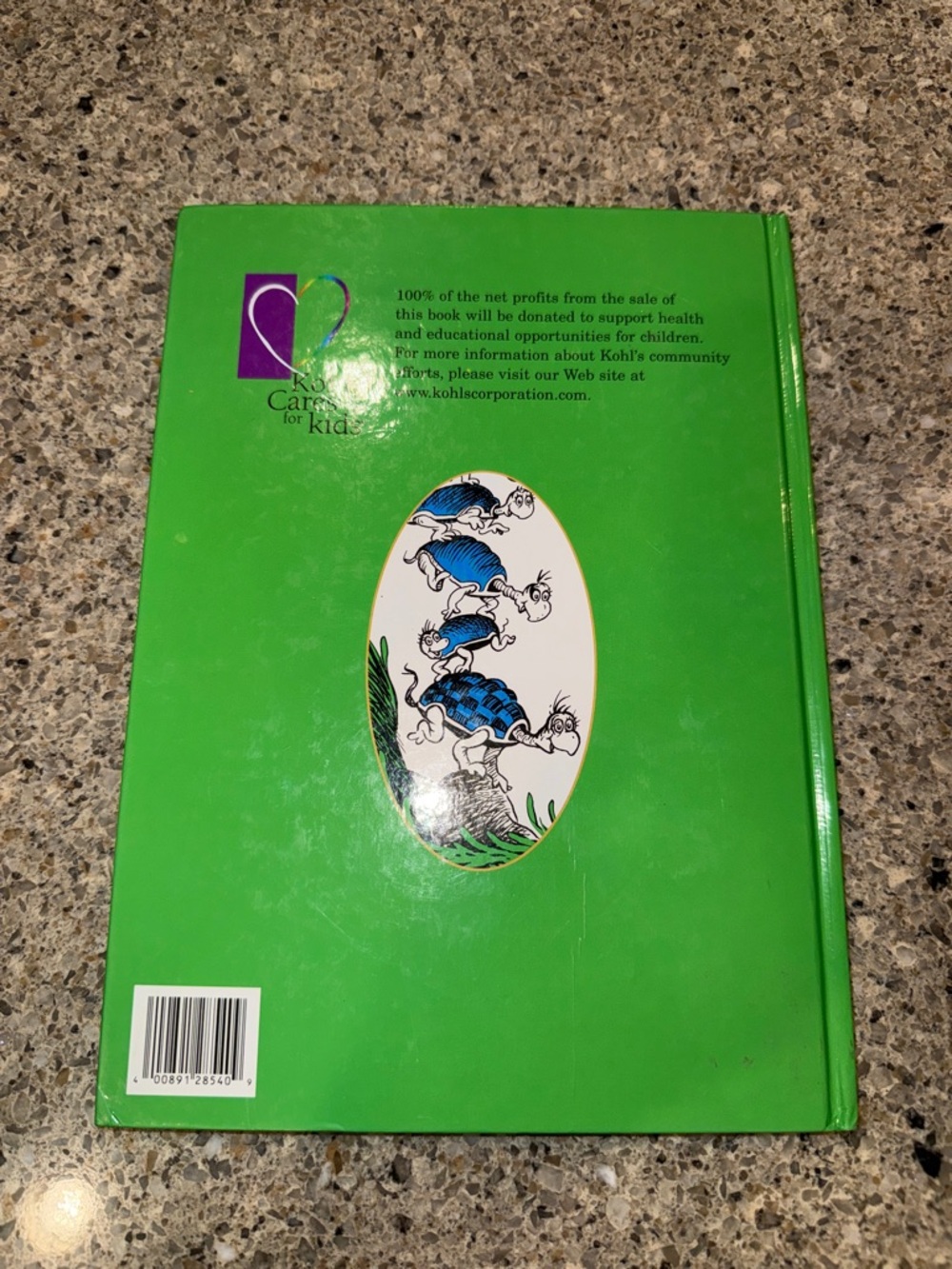 Dr. Seuss Yertle the Turtle and Other Stories - Green and Blue Accents - Picture 2 of 7